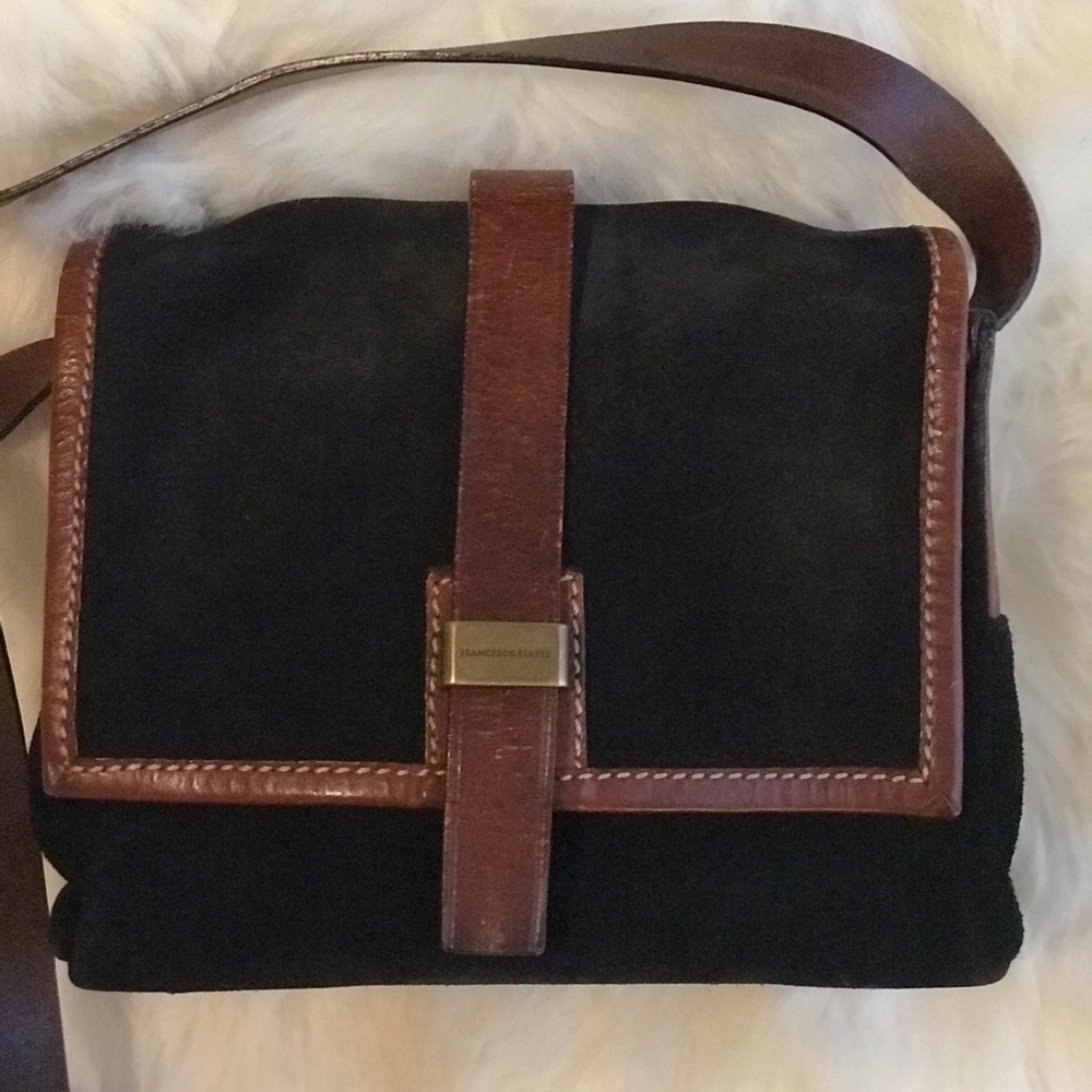 Francesco Biasia suede bag | vintage